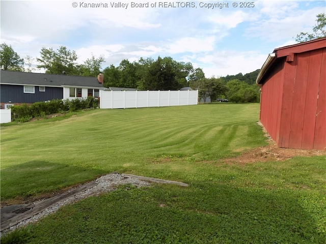 101 Ebony Dr, Cross Lanes, WV 25313 - view of yard