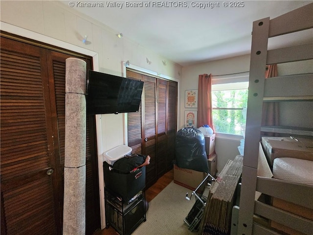1000 Park Dr, Dunbar, WV 25064 - bedroom featuring wood finished floors