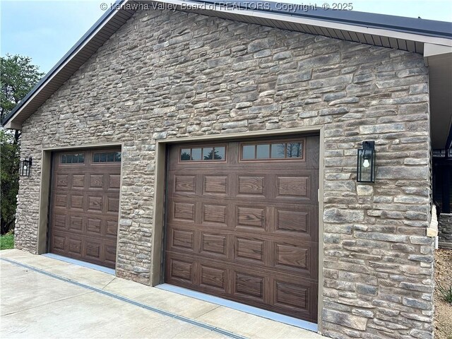 2885 Emma Rd, Given, WV 25245 - view of garage