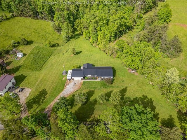 3589 Mount Union Rd, Fraziers Bottom, WV 25082 - drone / aerial view