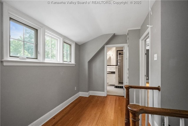 102 49th St SE, Charleston, WV 25304 - corridor with wood finished floors and baseboards