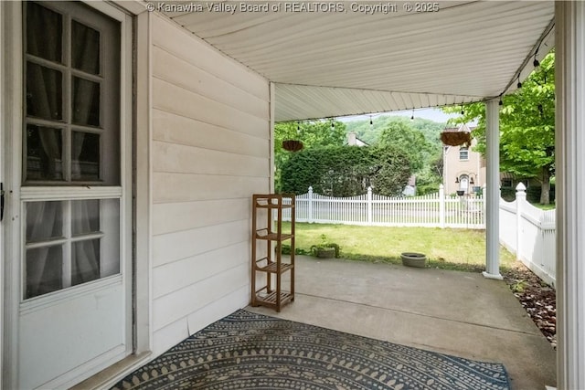 102 49th St SE, Charleston, WV 25304 - view of unfurnished sunroom