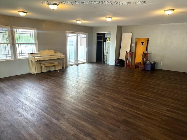 5106 Staunton Ave SE, Charleston, WV 25304 - living room with dark wood finished floors
