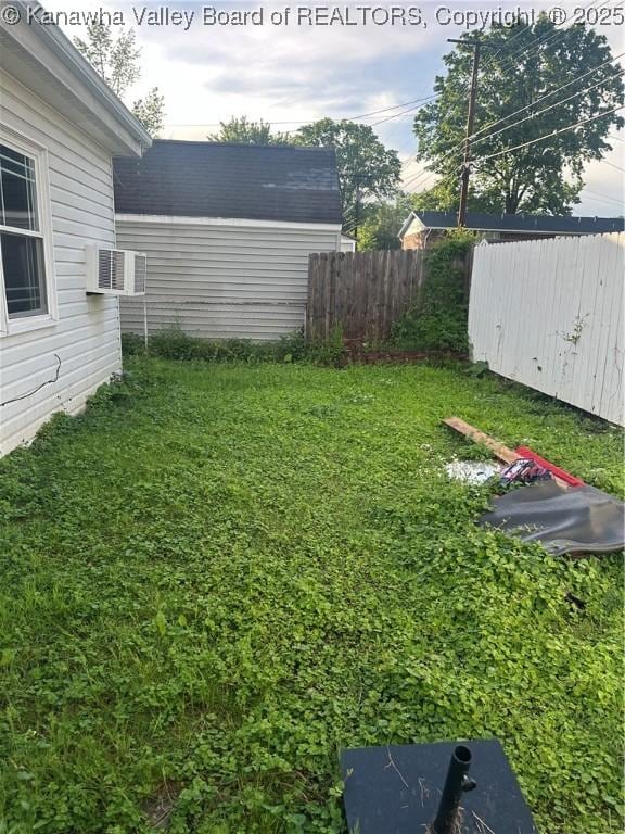 5106 Staunton Ave SE, Charleston, WV 25304 - view of yard featuring a wall mounted AC