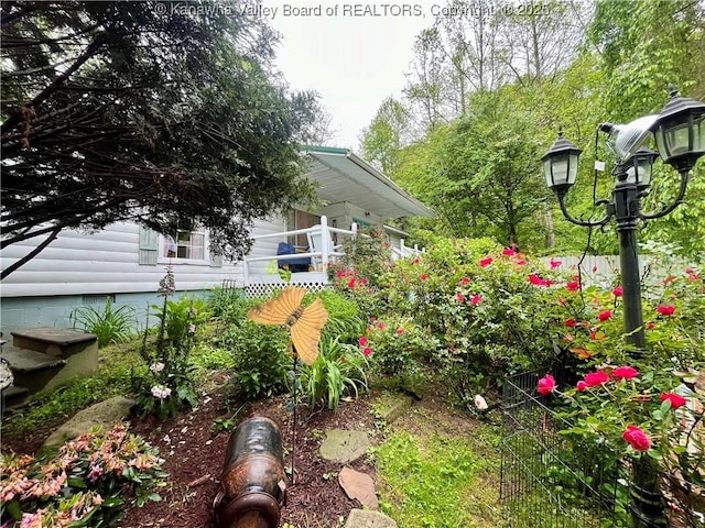 103 Chestnut Dr, Peytona, WV 25154 - view of yard