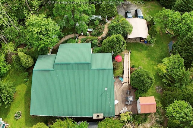103 Chestnut Dr, Peytona, WV 25154 - aerial view of property and surrounding area