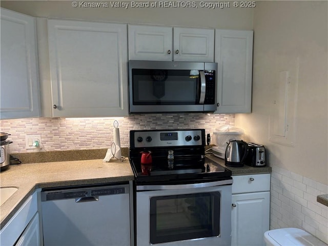 1800 Roundhill Rd Unit 901, Charleston, WV 25304 - kitchen with stainless steel appliances and white cabinets