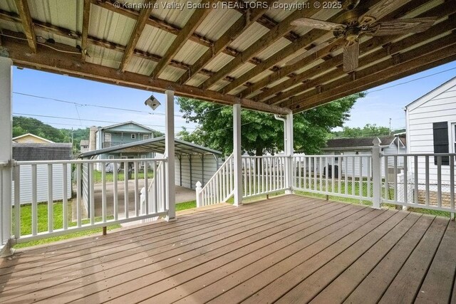 5211 Ohio St, South Charleston, WV 25309 - view of deck