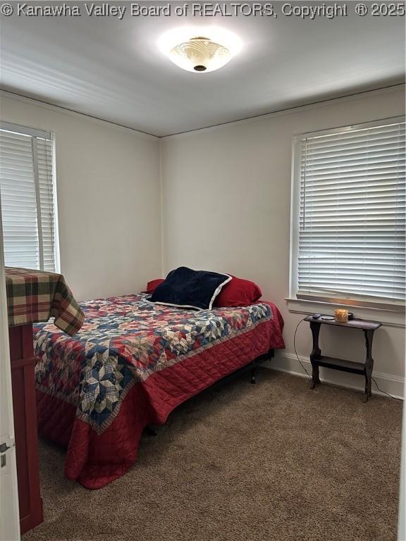 5505 Washington Ave, Charleston, WV 25304 - carpeted bedroom with baseboards
