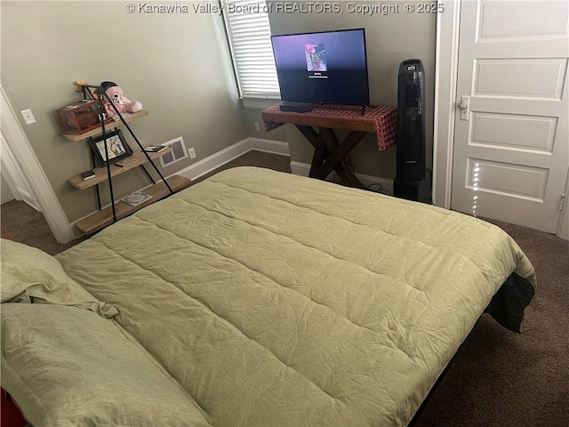 5505 Washington Ave, Charleston, WV 25304 - bedroom with carpet floors and baseboards
