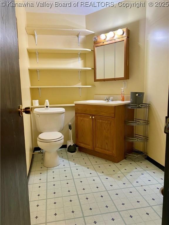 486 Woodland Acres Dr, Ripley, WV 25271 - half bath with toilet and vanity