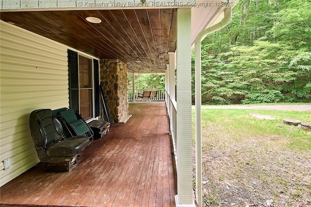 106 Coon Hollow Rd, Charleston, WV 25312 - view of porch