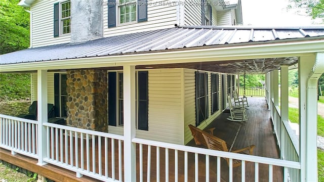 106 Coon Hollow Rd, Charleston, WV 25312 - view of deck