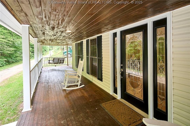 106 Coon Hollow Rd, Charleston, WV 25312 - view of porch