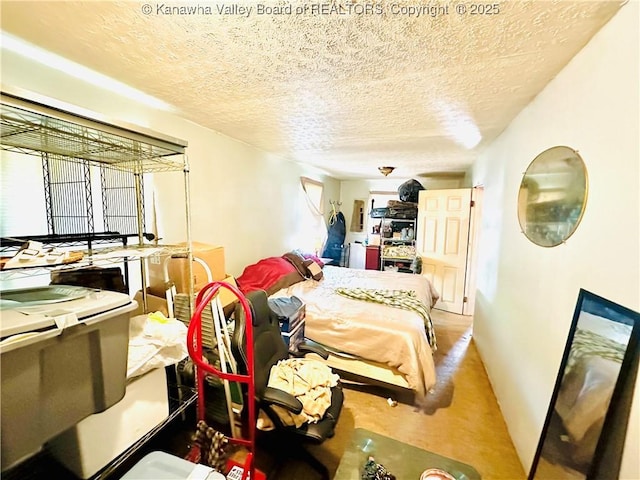 15047 Charleston Rd, Kenna, WV 25248 - bedroom with a textured ceiling