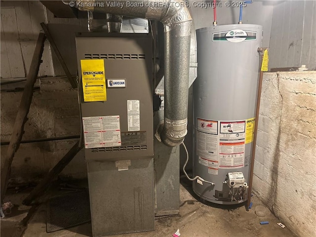 1005 E St, South Charleston, WV 25303 - utilities with water heater and heating unit
