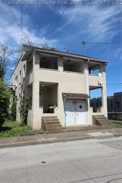 407 Carolina St, Charleston, WV 25311 - view of property featuring stairs