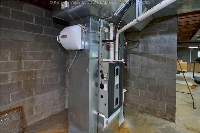 920 Gordon Dr Unit A, Charleston, WV 25303 - utility room with heating unit