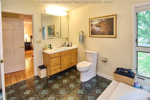 920 Gordon Dr Unit A, Charleston, WV 25303 - bathroom with vanity and tile patterned floors