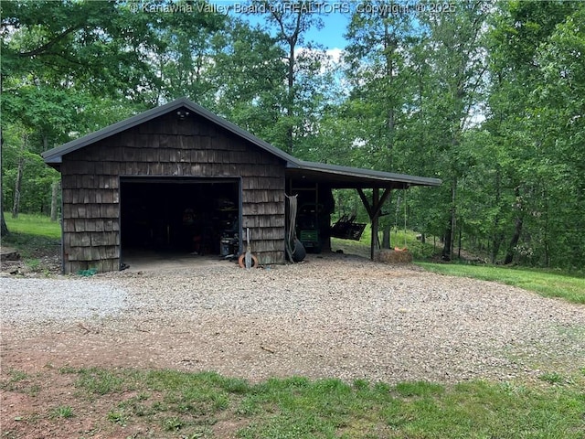 849 Random Rd, Ripley, WV 25271 - garage with a garage