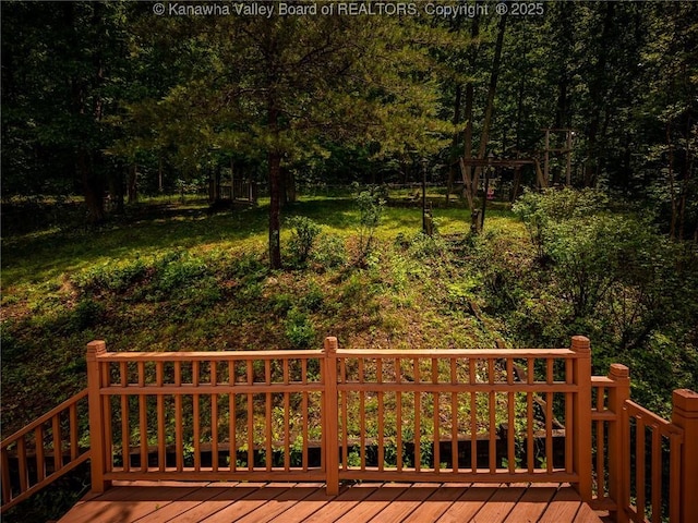 1799 Fishers Branch Rd, Charleston, WV 25312 - view of deck