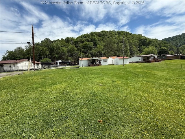 12 Brewster Dr, Chapmanville, WV 25508 - view of yard featuring a forest view