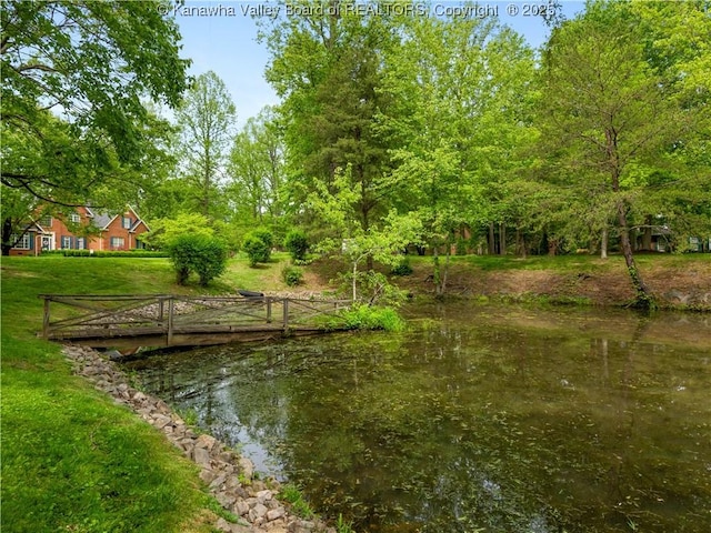 14 Woodclyffe Rd, Hurricane, WV 25526 - dock area featuring a water view