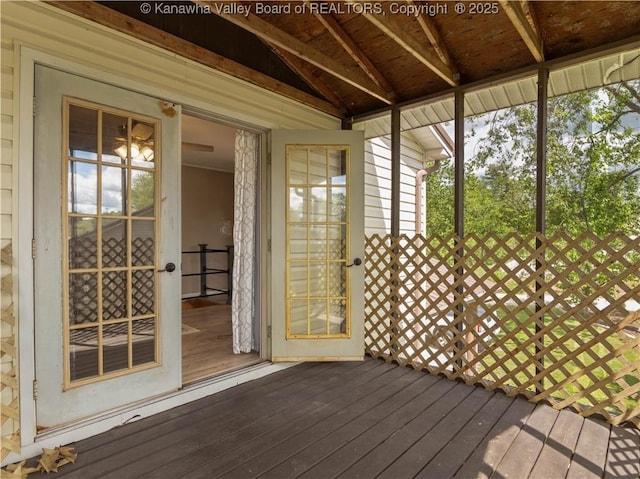 67 Poplar Dr, Scott Depot, WV 25560 - view of deck
