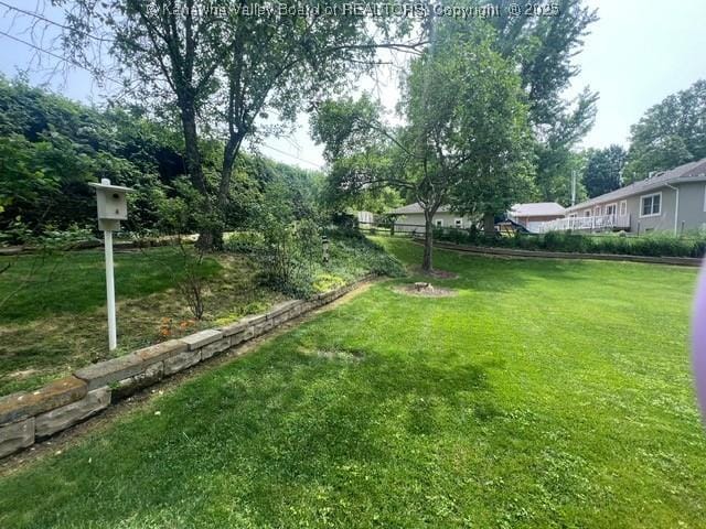 814 Skinner Dr, Saint Albans, WV 25177 - view of green lawn