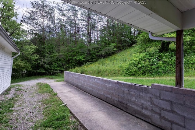 4096 Indian Creek Rd, Elkview, WV 25071 - view of yard