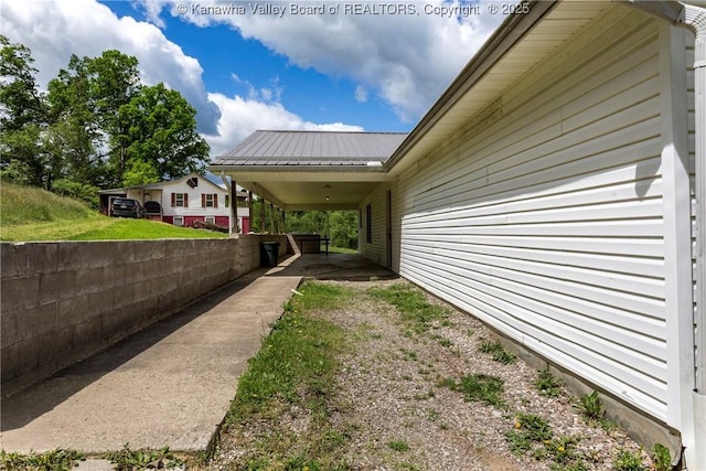 4096 Indian Creek Rd, Elkview, WV 25071 - view of yard