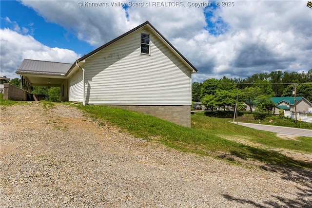 4096 Indian Creek Rd, Elkview, WV 25071 - view of side of home