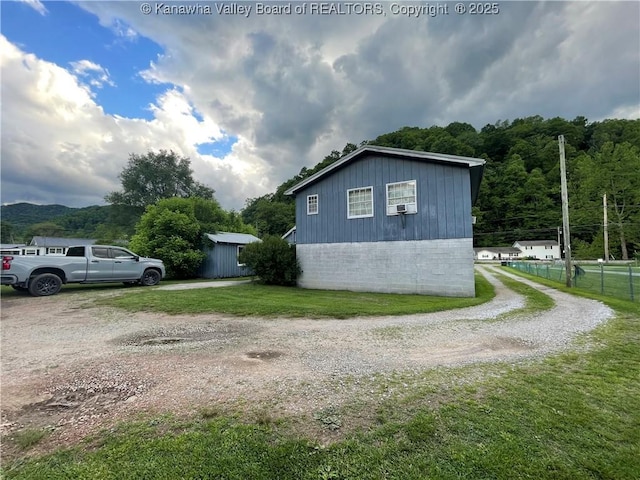 7966 Deepwater Mountain Rd, Kincaid, WV 25119 - view of home's exterior featuring driveway