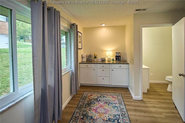 5201 Hammons Dr, Charleston, WV 25313 - hallway featuring light wood finished floors and baseboards