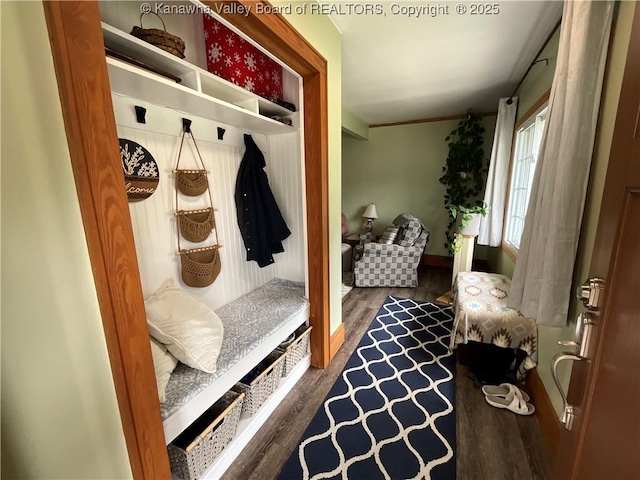 2169 N 21st St, Nitro, WV 25143 - mudroom with wood finished floors and baseboards