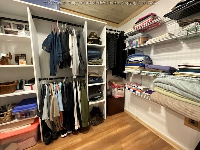 2169 N 21st St, Nitro, WV 25143 - walk in closet with wood finished floors