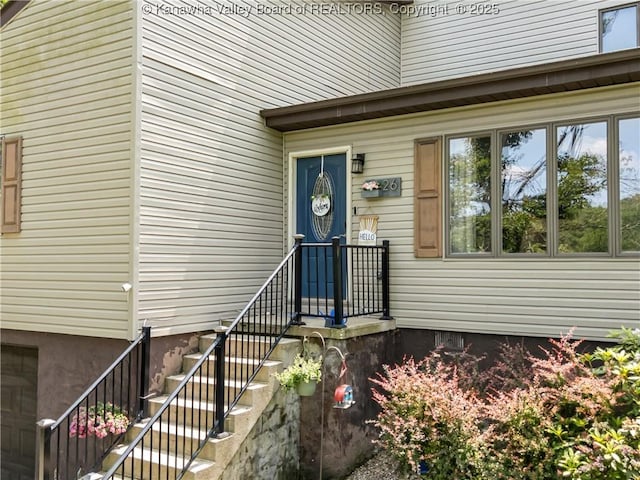 26 Banister Dr, Cross Lanes, WV 25313 - view of property entrance