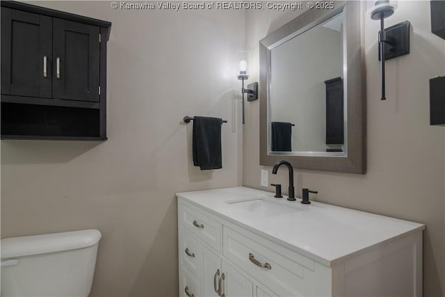 26 Banister Dr, Cross Lanes, WV 25313 - bathroom with vanity and toilet