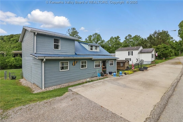 223 Easter Rd, Nitro, WV 25143 - view of front of home with metal roof
