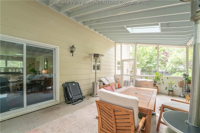 1418 Sweetbrier Rd, Charleston, WV 25314 - view of patio / terrace