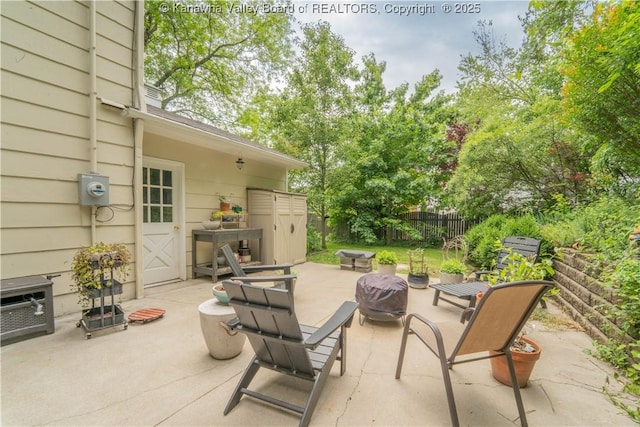 1418 Sweetbrier Rd, Charleston, WV 25314 - view of patio / terrace