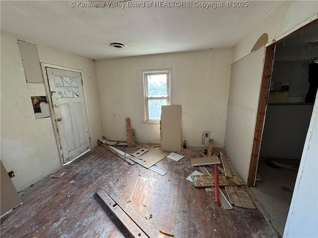 3211 Georges Dr, Saint Albans, WV 25177 - spare room with wood-type flooring