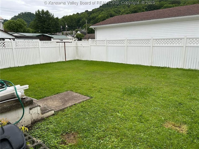 110 3rd Ave, Glasgow, WV 25086 - view of yard