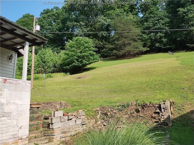 64 Haystack Ln, Charleston, WV 25311 - view of grassy yard