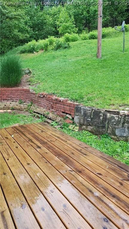 64 Haystack Ln, Charleston, WV 25311 - view of deck