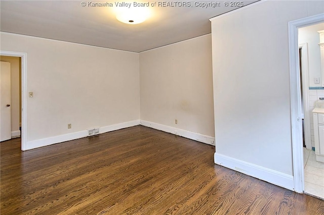 4302 Virginia Ave, Charleston, WV 25304 - unfurnished room featuring wood finished floors and baseboards