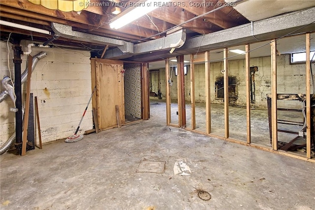4302 Virginia Ave, Charleston, WV 25304 - view of unfinished basement