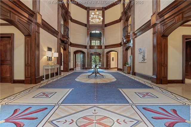 230 Quarry Rdg E, Charleston, WV 25304 - building lobby featuring a high ceiling