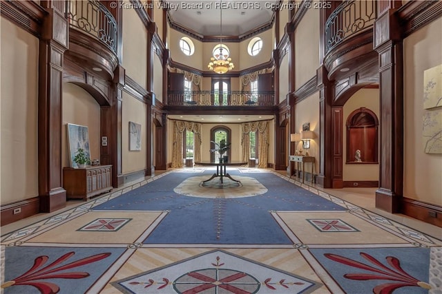 230 Quarry Rdg E, Charleston, WV 25304 - lobby with a towering ceiling