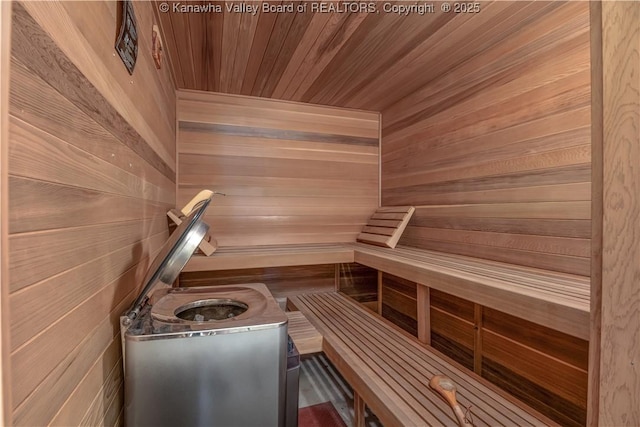 230 Quarry Rdg E, Charleston, WV 25304 - sauna / steam room with wood walls